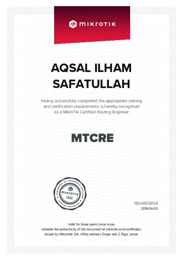 https://mikrotik.com/training/certificates/b116858c743f5d0ff77d